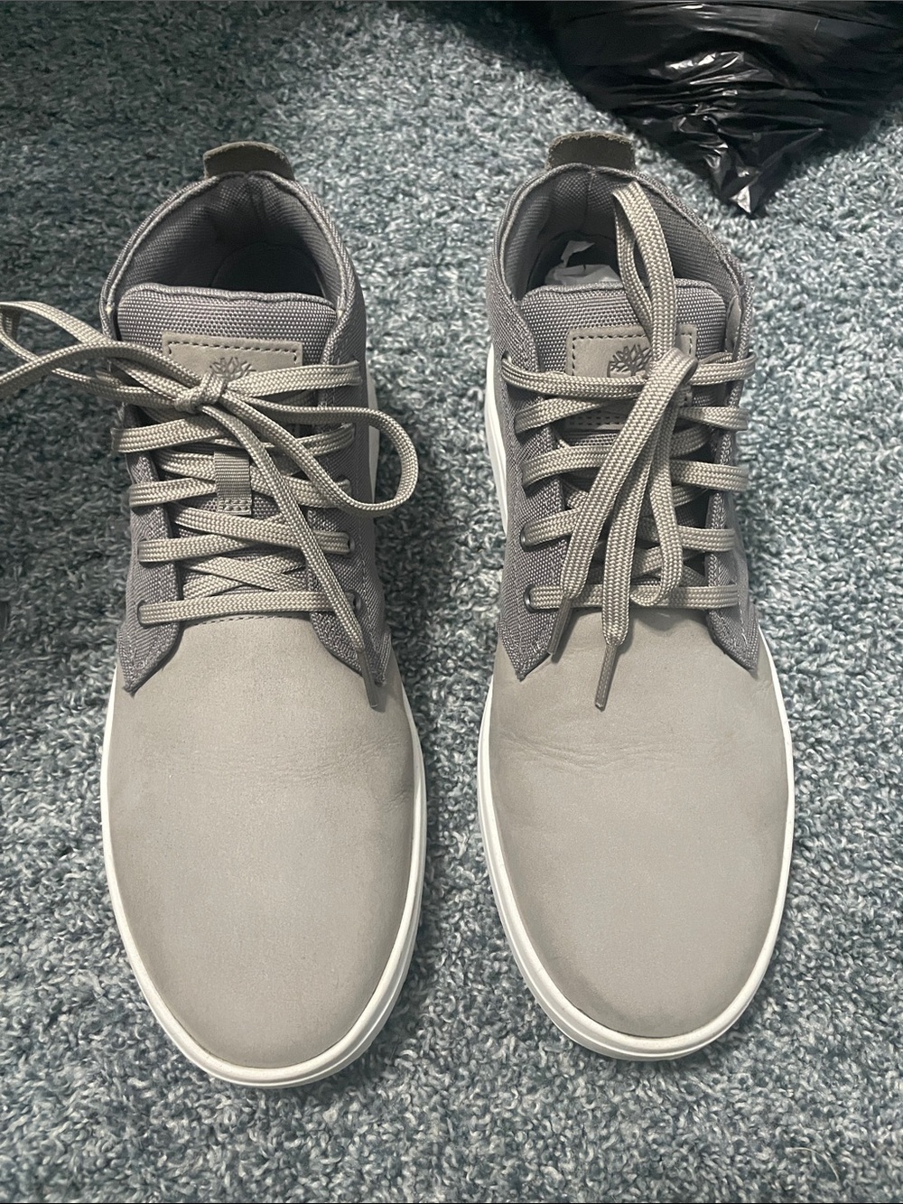Timberland Men's Grey Low-Top Lace-Up Sneakers